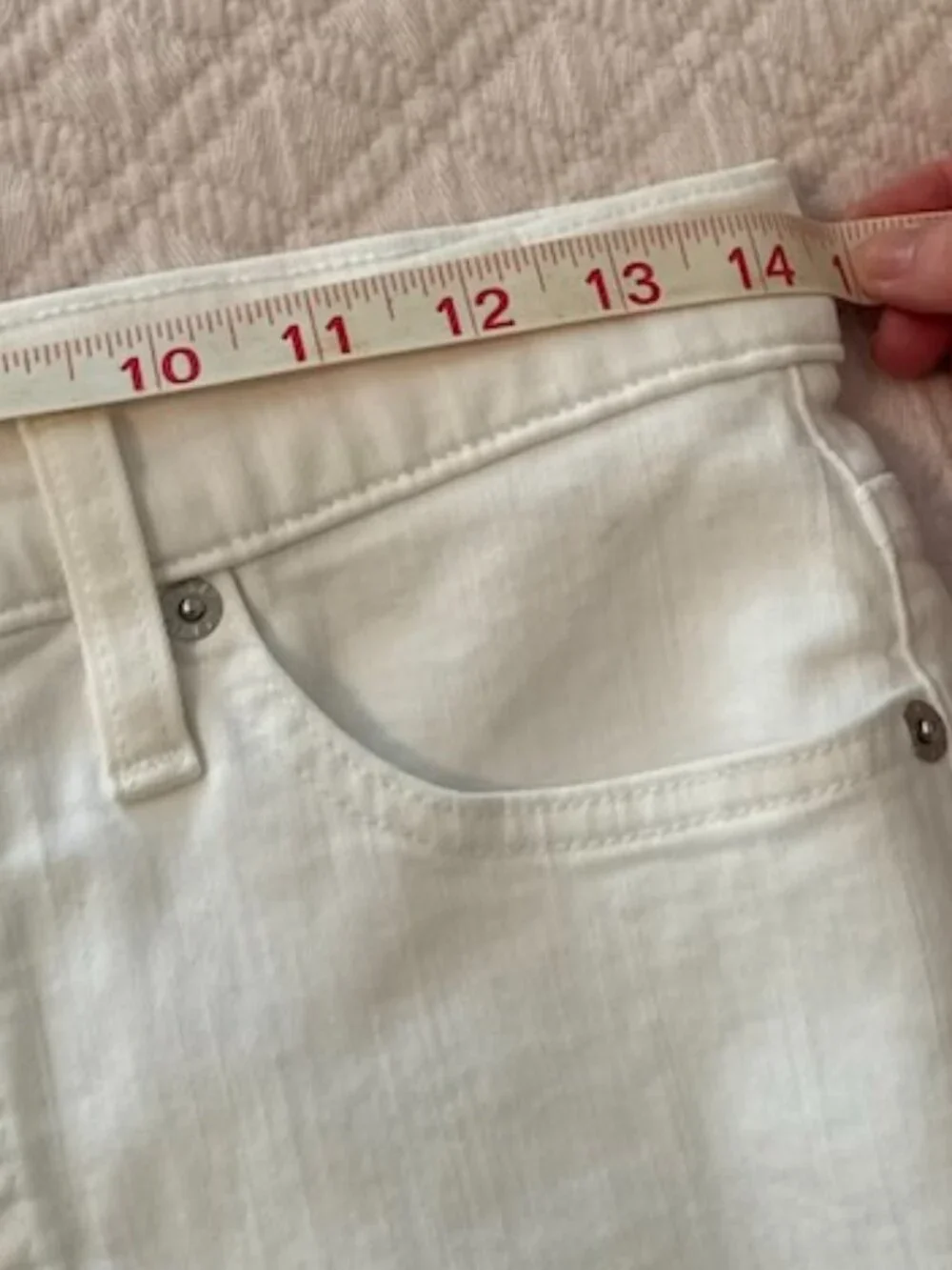 J.Crew White 10 Inch High Rise Toothpick Jeans Size 29P